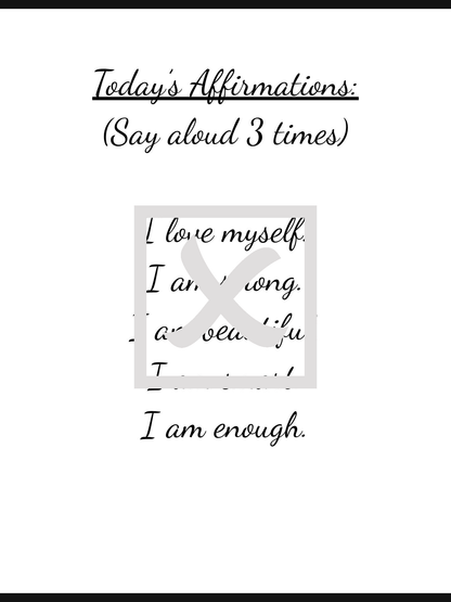 I Love Me: Daily Book of Self-Love